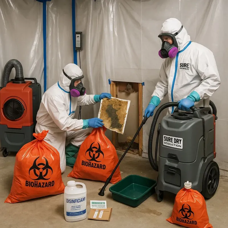 Contaminated Water Handling Protocols process in Hesperia, CA