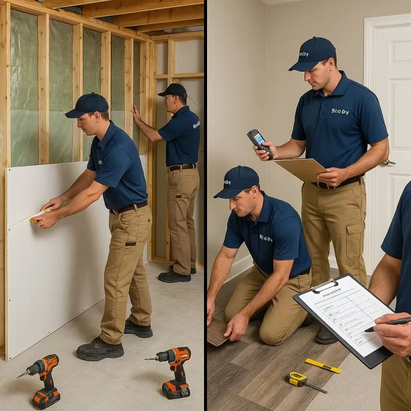Repairs and Reconstruction process in Hesperia, CA