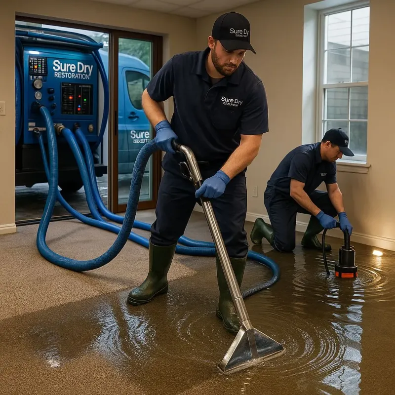 Water Extraction and Removal process in Hesperia, CA